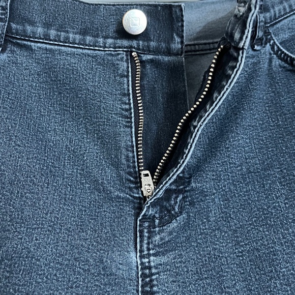 Lafayette 148 NY Women’s Dark Wash Stretch “Thompson” Jeggings Sz-4 - Picture 4 of 7